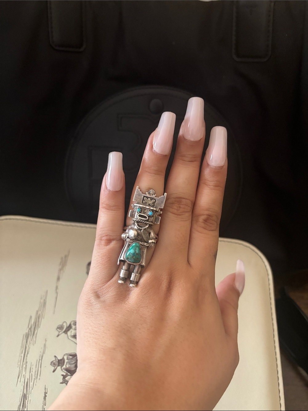 Micahel Horse Kachina Ring